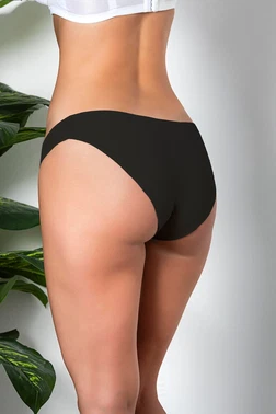 Gallipoli Siyah Dikişsiz İz Yapmaz Lazer Kesim Slip 3'lü Kadın Külot Gallipoli 21261 - Alternatif Görünüm