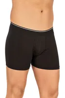 Siyah Erkek Modal Pamuklu Boxer Şort Özkan 11256 Siyah farklı açı