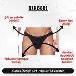 Siyah Erkek Tanga  Darkzone DZN6601 görsel 4
