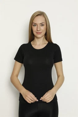 Arma Yıldız Siyah Likralı Yuvarlak Yaka Fanila 2li Paket Arma Yıldız 3358 - 2 ADET - Alternatif Görünüm