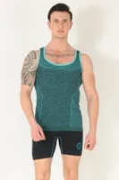 Sporcu Gym Seamless Dikişsiz T-shirt Miorre 001-001249 Petrol görsel 5