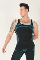 Sporcu Gym Seamless Dikişsiz T-shirt Miorre 001-001251 Lacivert görsel 5