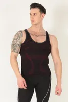 Sporcu Gym Seamless Dikişsiz T-shirt Miorre 001-001253 Mor görsel 4
