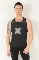 Sporcu Gym Seamless Dikişsiz T-shirt Miorre 001-001253 Siyah görsel 7