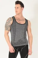 Sporcu Gym Seamless Dikişsiz T-shirt Miorre 001-001262 Gri Melanj görsel 6