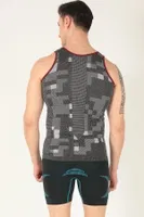 Sporcu Gym Seamless Dikişsiz T-shirt Miorre 001-001266 Antrasit görsel 4