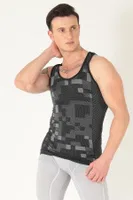 Sporcu Gym Seamless Dikişsiz T-shirt Miorre 001-001266 Antrasit görsel 8