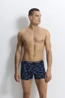 Sports Strech Cotton Erkek Boxer W-012 - 3 Adet Görsel