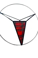 Süprem Ekoseli Tanga Külot Vonda Wear 83040 Görsel
