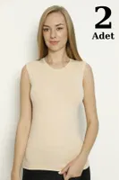 Ten O Kol O Yaka Atlet 2li Paket Arma Yıldız 3357 - 2 ADET Ten
