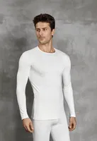 Termal Bisiklet Yaka Uzun Kollu Erkek T-shirt Doreanse 2965P Siyah