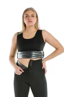 Termal Sauna Agraflı Atlet Takım Pera Fitol 9007 Siyah farklı açı