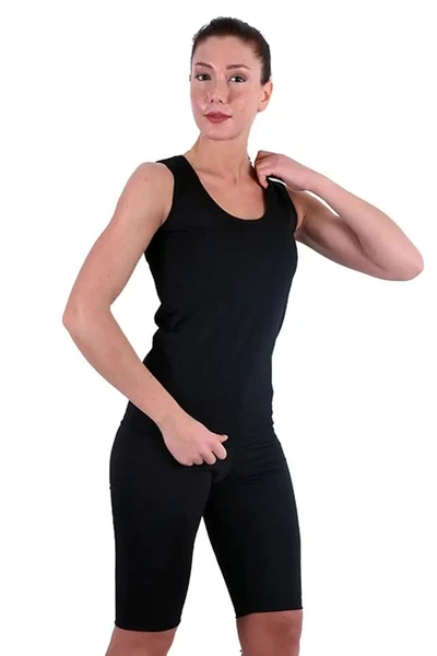 Termal Sauna Agraflı Şort Atlet Takım Pera Fitol 9010