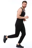 Termal Sauna Eşofman Atlet Takım Pera Fitol 9051 Siyah farklı açı