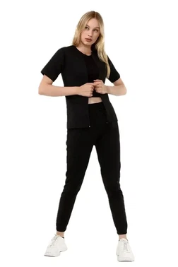 Pera Fitol Termal Sauna Fermuarlı Eşofman Takım Pera Fitol 9005