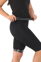 Termal Sauna Şort Atlet Takım Pera Fitol 9006 Siyah görsel 5