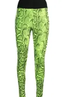 Uzun Yeşil Kadın Leggings Tayt Derya Kurşun TRND02 Fıstık Yeşili