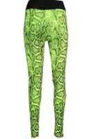 Uzun Yeşil Kadın Leggings Tayt Derya Kurşun TRND02 Fıstık Yeşili detay görünüm