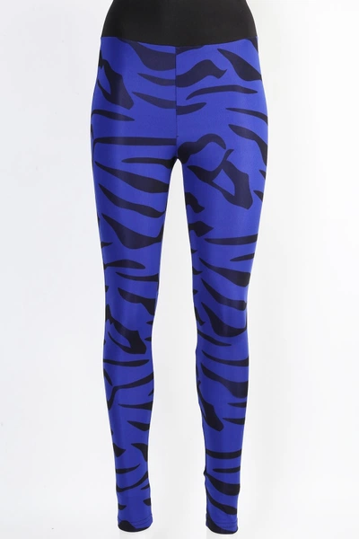 Trend Leggings Uzun Mavi Tayt Derya Kurşun TRND09