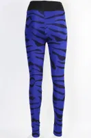 Trend Leggings Uzun Mavi Tayt Derya Kurşun TRND09 Saks Mavi detay görünüm