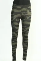 Kamuflaj Yeşil Leggings Tayt Derya Kurşun TRND11 Haki