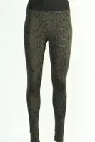 Spor Desenli Kadın Leggings Tayt Derya Kurşun TRND12 Haki