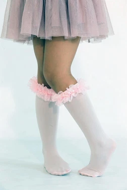 Daymod Tütü Aks. Mikro Çocuk Dizaltı Çorap Pembe Daymod D2212002