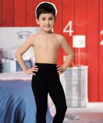 Unisex Termal Çocuk Alt İçlik Derya Kurşun 107 Siyah detay görünüm