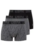 U.s Polo Assn. 80496 Erkek Pamuklu 3Lü Erkek Boxer 80496 Görsel