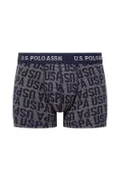 U.s Polo Assn. Erkek Pamuklu 3Lü Erkek Boxer 80503 Lacivert-Mavi farklı açı