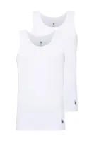 U.S. Polo Assn. Erkek 2Li Atlet 90000 Beyaz