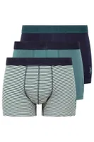 U.S. Polo Assn. Erkek 3Lü Erkek Boxer 80504 Yeşil görsel 6