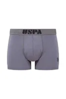 U.S. Polo Assn. Erkek 3Lü Pamuklu Boxer 80521 farklı açı