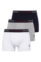 U.S. Polo Assn. Erkek Battal 3Lü Boxer 90004 Lacivert