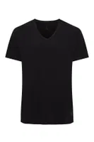 U.S. Polo Assn. Erkek Battal Siyah 2Li V Yaka T-shirt 90001 Siyah görsel 7