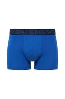 U.S. Polo Assn. Erkek Karışık Renk Pamuklu 3Lü Boxer 80518 Mavi görsel 4