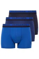 U.S. Polo Assn. Karıkşık Renk Erkek 3Lü Boxer 80522 Mavi