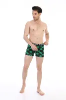 Uzaylı Desenli Dijital Baskı Çift Kaplan Erkek Boxer 796 Görsel görsel 4