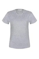 V Yaka Gri Erkek T-shirt Darkzone DZN8613 görsel 6