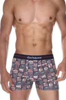Vintage Baskılı Erkek Boxer (Dijital Baskılı) Darkzone DZN2073 detay görünüm