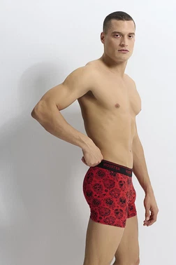Wooster Wooster Erkek Boxer Red And Strech Cotton W-045 - 3 Adet - Alternatif Görünüm