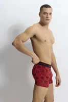 Wooster Erkek Boxer Red And Strech Cotton W-045 - 3 Adet Görsel detay görünüm
