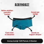 Yeşil Kadın Boxer Darkzone DZBYN0027 Görsel detay görünüm