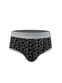 Darkzone Yıldız Desenli Siyah Hipster Erkek Slip  Darkzone DZN6121