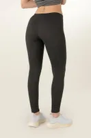Yüksek Bel Desenli Spor Seamless Tayt Miorre 999-ZZ0135 Siyah farklı açı