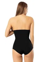 Yüksek Bel Vücut Şekillendirici Etkili Premium Lazer Korse Miss Modinn 9010 Siyah görsel 4