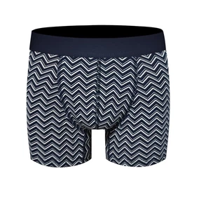 Darkzone Zikzak Desenli Lacivert Erkek Boxer Darkzone DZN2640