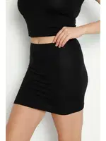 2 Adet Bamboo Mini Jüpon Elbise Altında Iz Yapmaz Lüx DRM 3008 detay görünüm