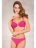 2 Li Sütyen String Takım Push Up Somon görsel 9