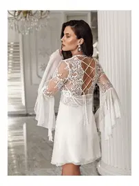 İmaj 2'li Saten Transparan Dantel Sırtı Biyeli Bağlama Detaylı Fantazi Gecelik Takımı İmaj 3205